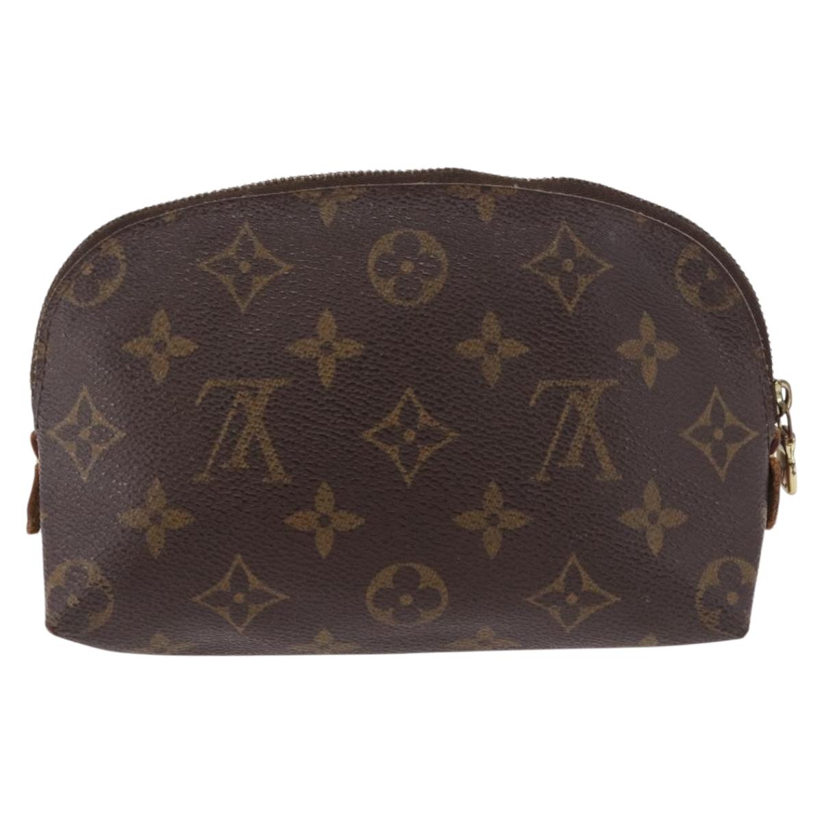 LOUIS VUITTON Monogram Pochette Cosmetic PM Pouch M43998 LV Auth 185800