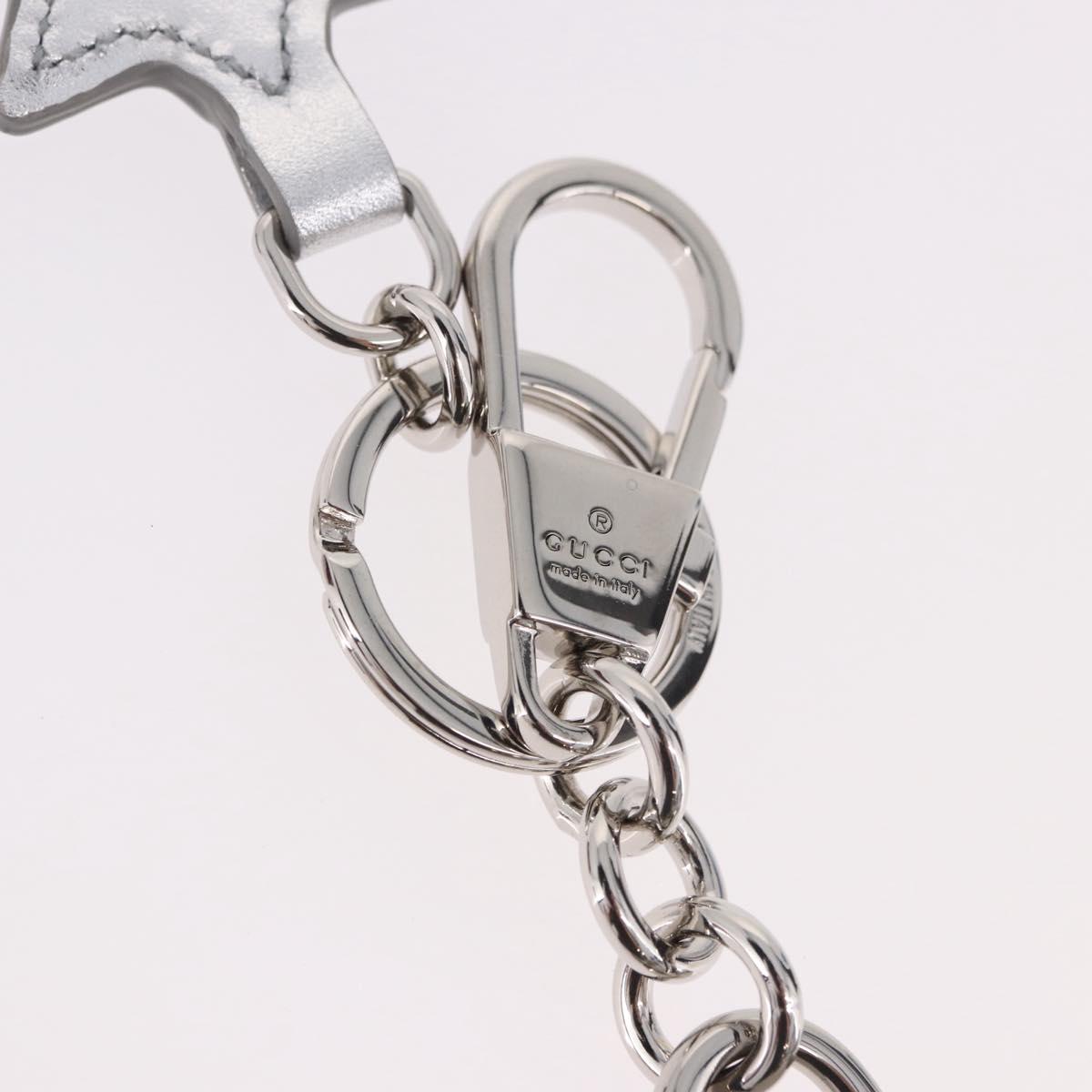GUCCI GG Supreme Yuko Higuchi Boris Charm PVC Gray Auth 185848SM