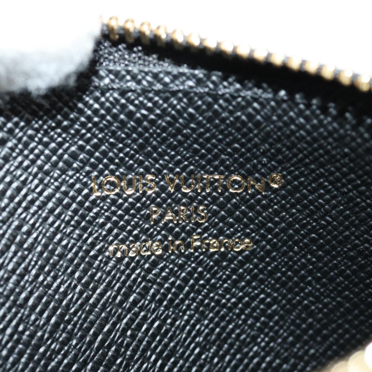 LOUIS VUITTON Monogram Reverse Porte Cartes Romy Coin Purse M81912 Auth 185868M