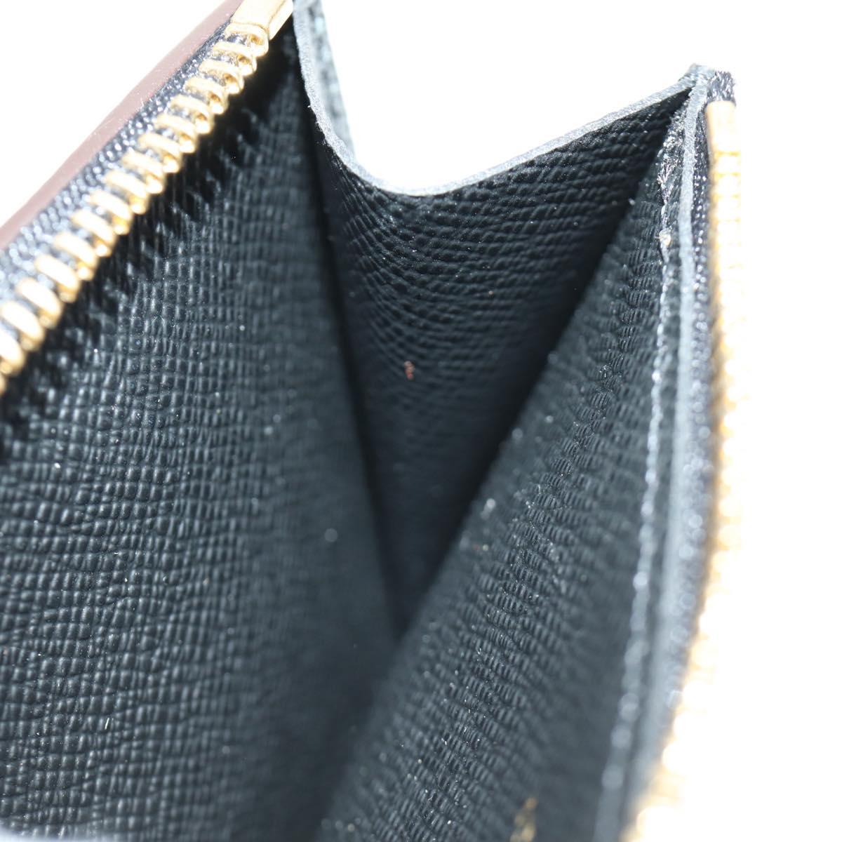 LOUIS VUITTON Monogram Reverse Porte Cartes Romy Coin Purse M81912 Auth 185868M