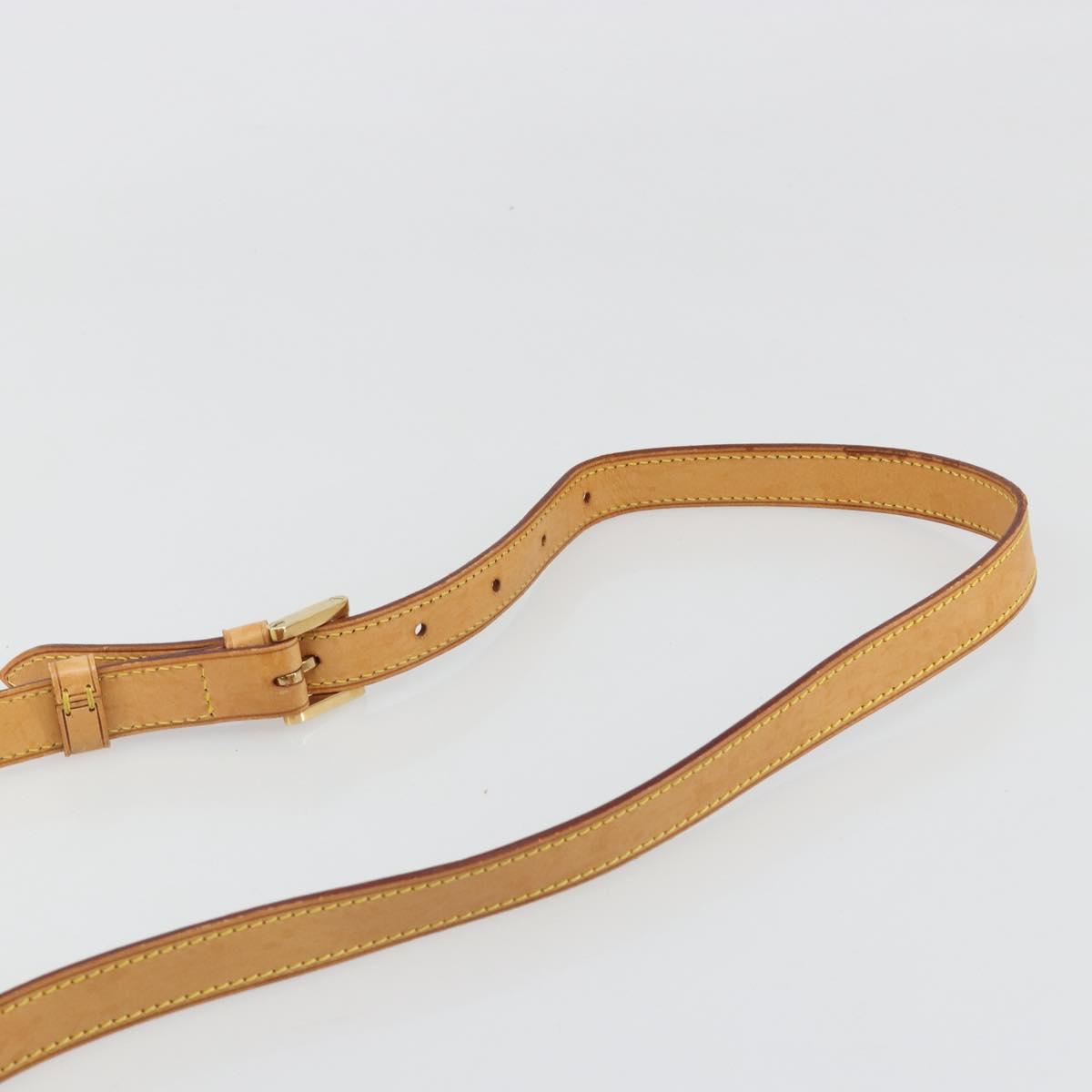 LOUIS VUITTON Monogram Vernis Wooster Shoulder Bag Beige LV Auth 185903