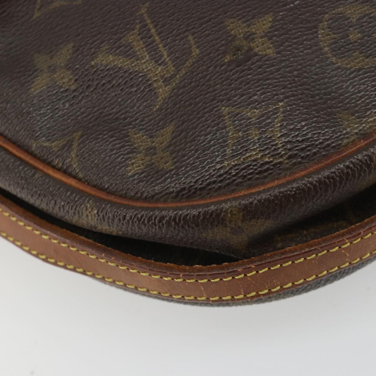 LOUIS VUITTON Monogram Jeune Fille MM Shoulder Bag M51226 LV Auth 185920