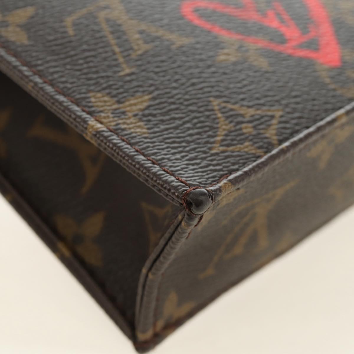 LOUIS VUITTON Monogram Fall in Love Petit Sac Plat Bag 2way M80839 Auth 185929SM