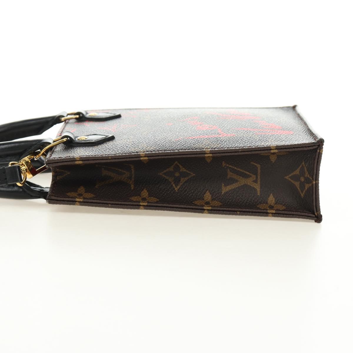 LOUIS VUITTON Monogram Fall in Love Petit Sac Plat Bag 2way M80839 Auth 185929SM