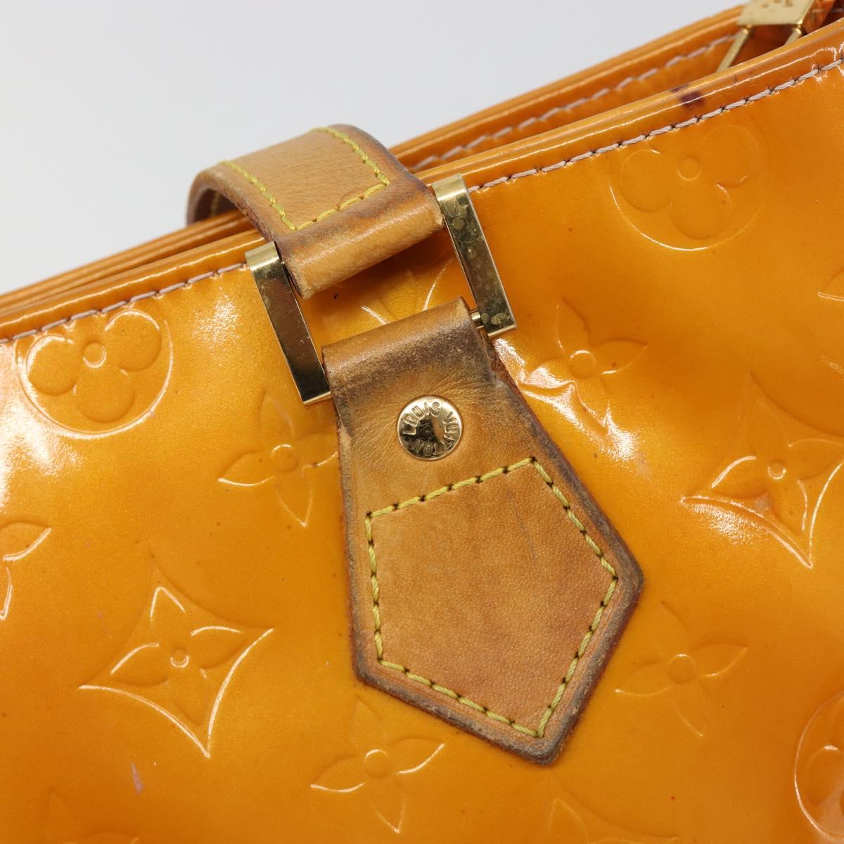 LOUIS VUITTON Monogram Vernis Houston Bag Marshmallow Pink M91302 LV Auth 185937