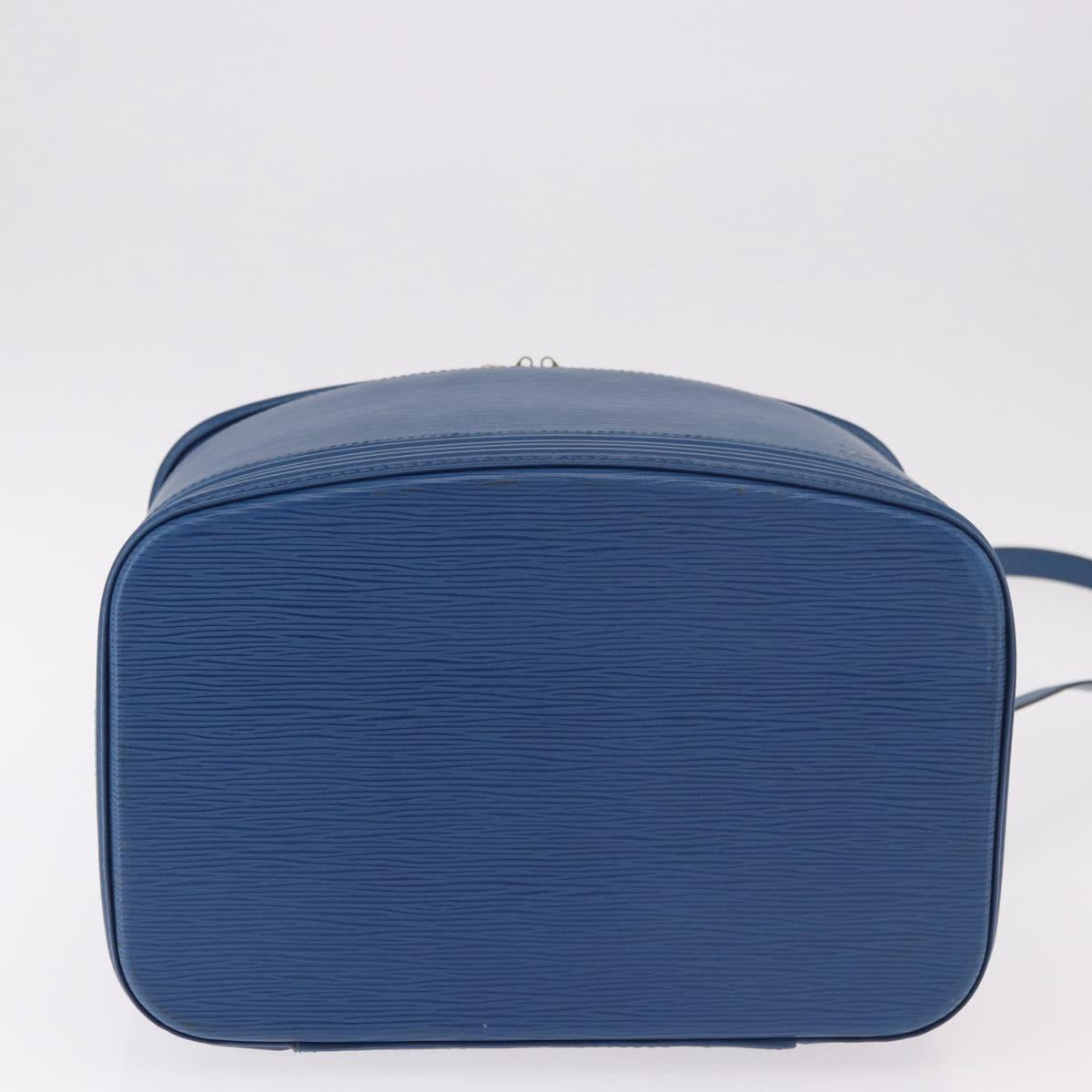 LOUIS VUITTON Epi Nice Hand Bag 2way Toledo Blue M48015 LV Auth 185939SV