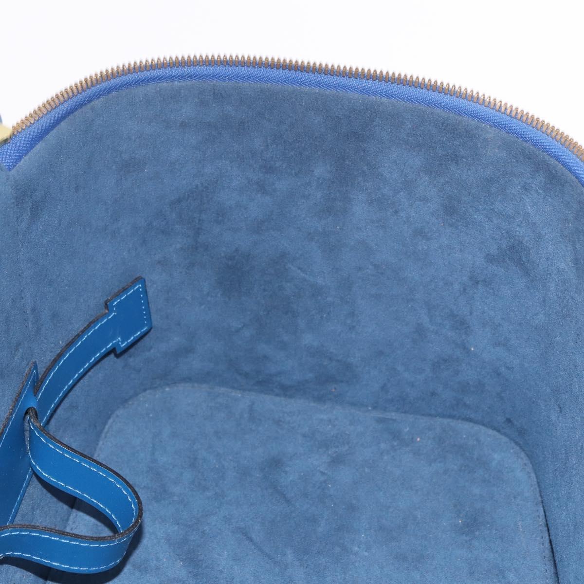LOUIS VUITTON Epi Nice Hand Bag 2way Toledo Blue M48015 LV Auth 185939SV