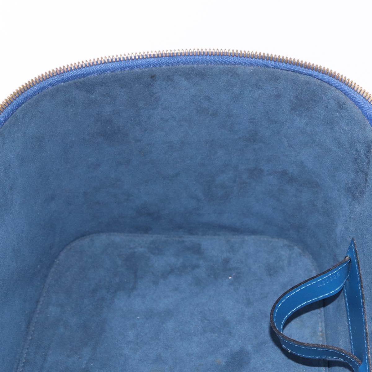 LOUIS VUITTON Epi Nice Hand Bag 2way Toledo Blue M48015 LV Auth 185939SV