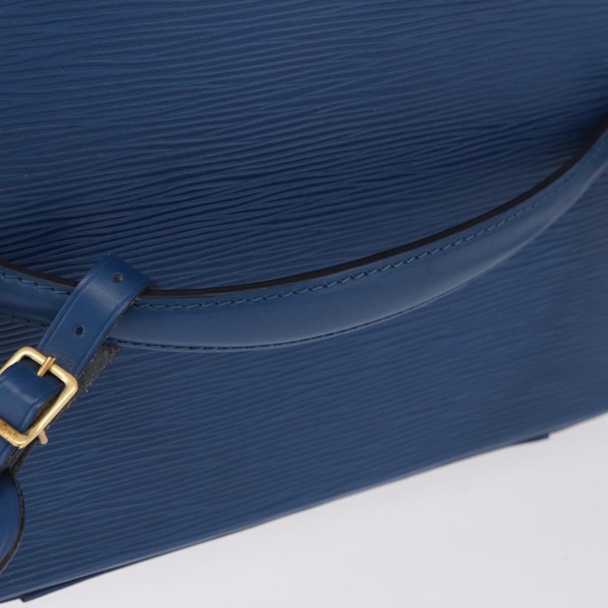 LOUIS VUITTON Epi Nice Hand Bag 2way Toledo Blue M48015 LV Auth 185939SV