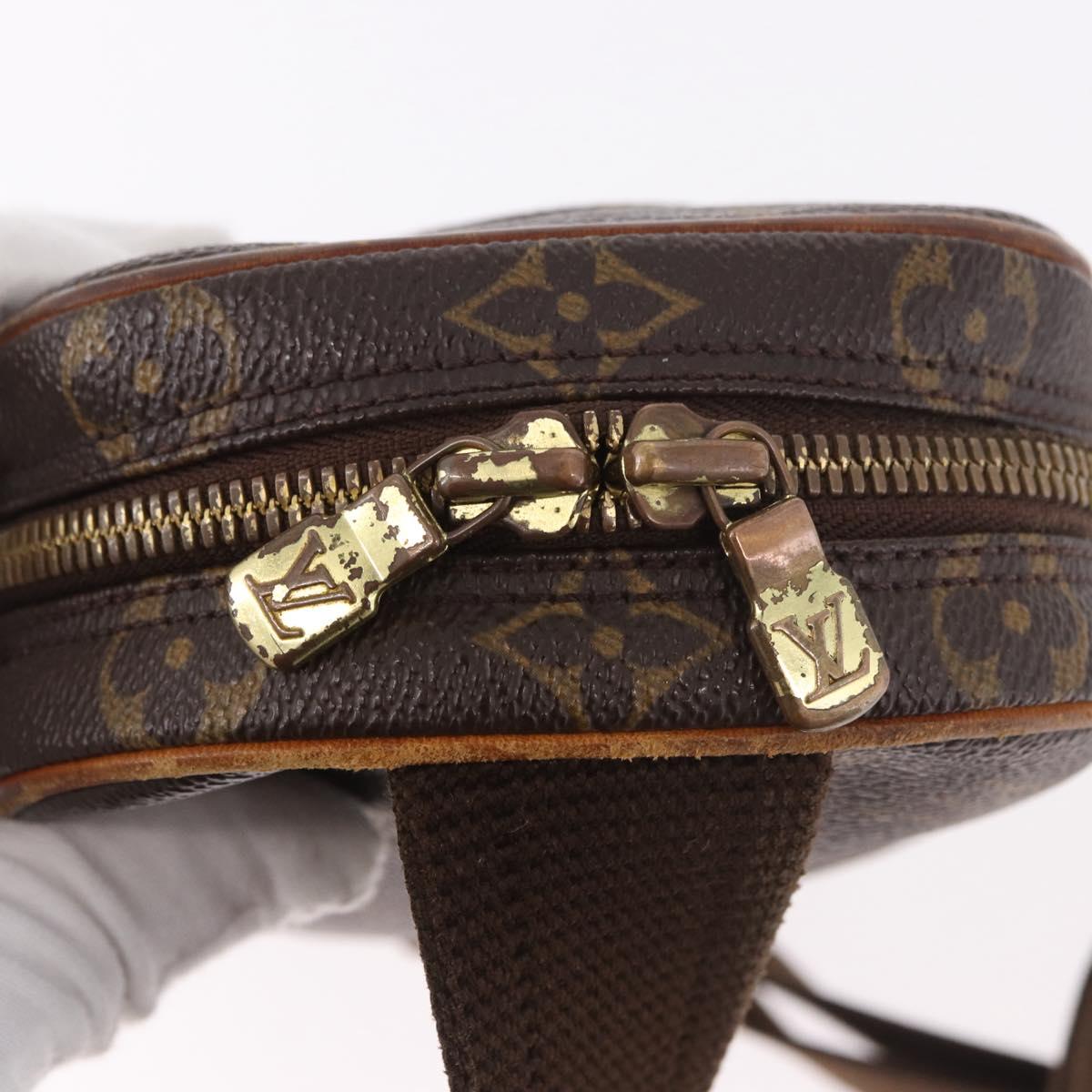 LOUIS VUITTON Monogram Pochette Gange Shoulder Bag M51870 LV Auth 185949
