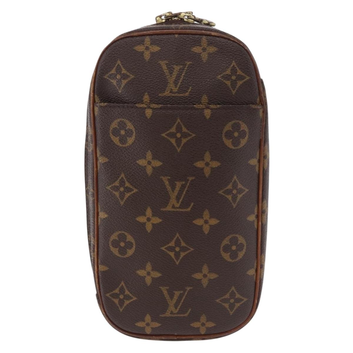 LOUIS VUITTON Monogram Pochette Gange Shoulder Bag M51870 LV Auth 185949