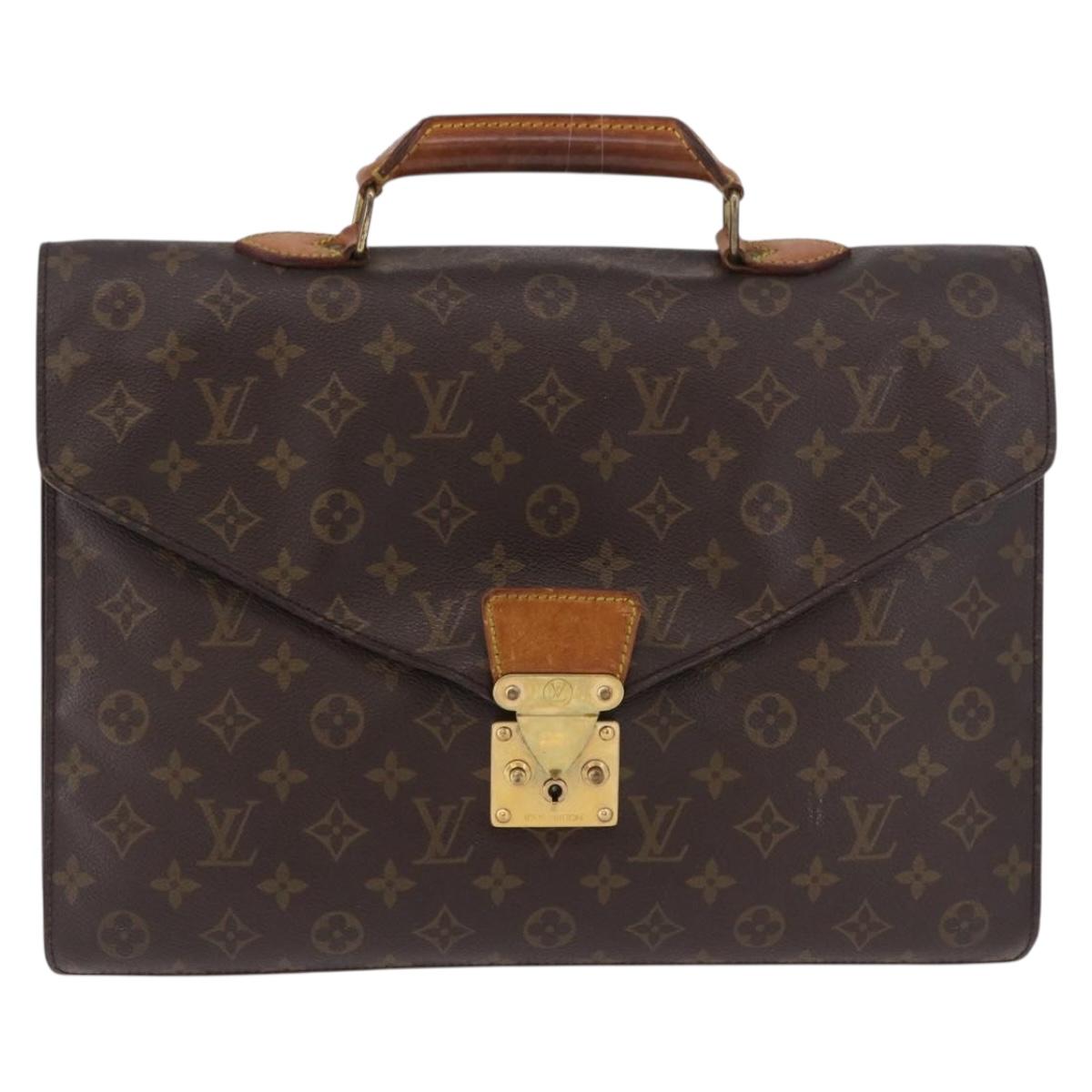 LOUIS VUITTON Monogram Serviette Conseiller Briefcase M53331 LV Auth 185967