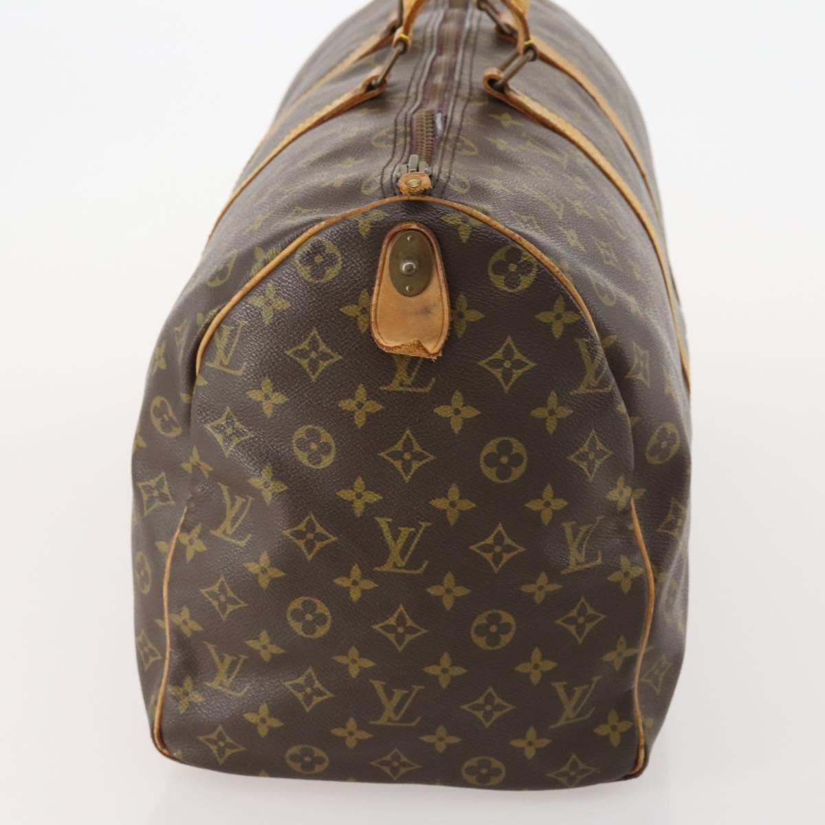 LOUIS VUITTON Monogram Keepall 50 Boston Bag M41426 LV Auth 185977