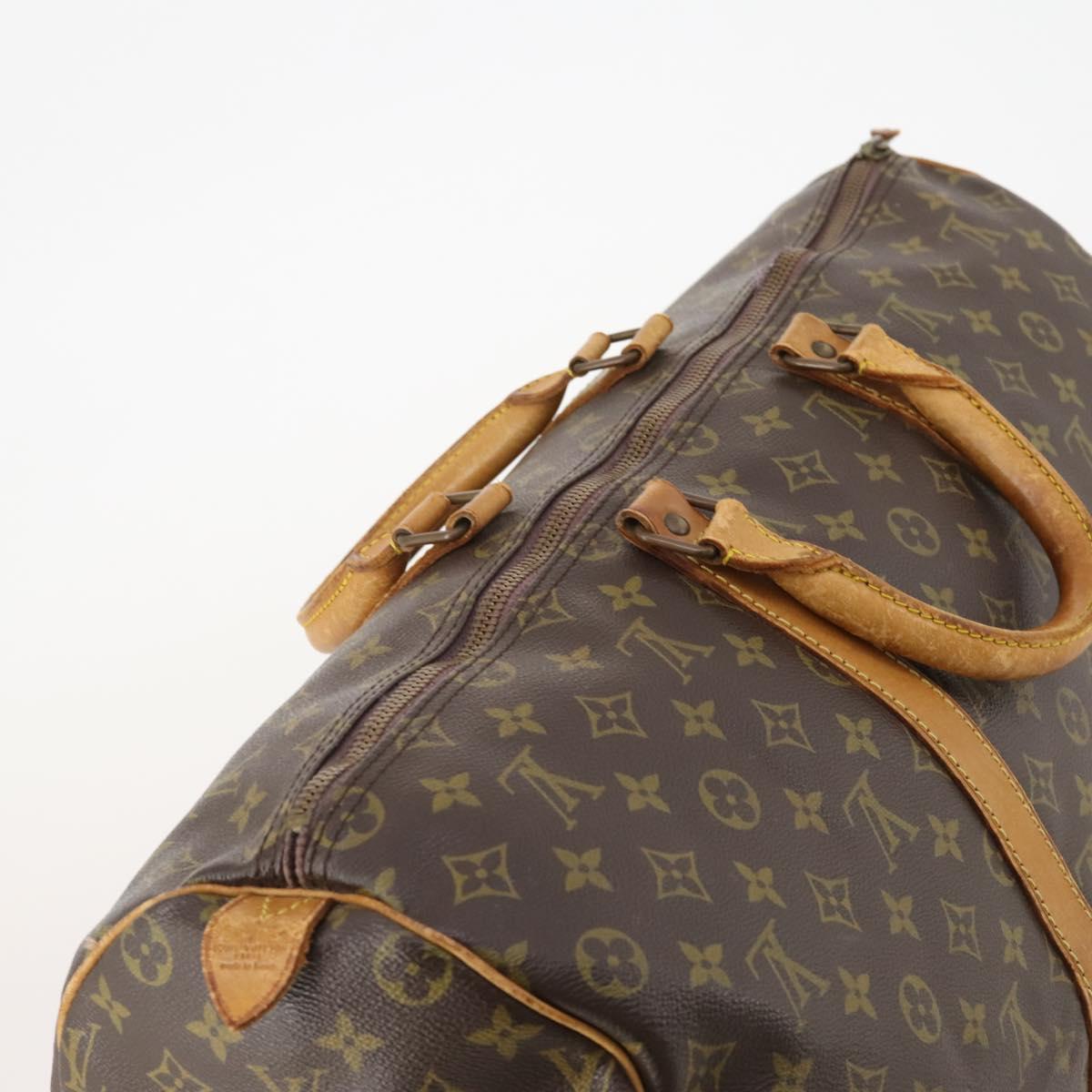 LOUIS VUITTON Monogram Keepall 50 Boston Bag M41426 LV Auth 185977