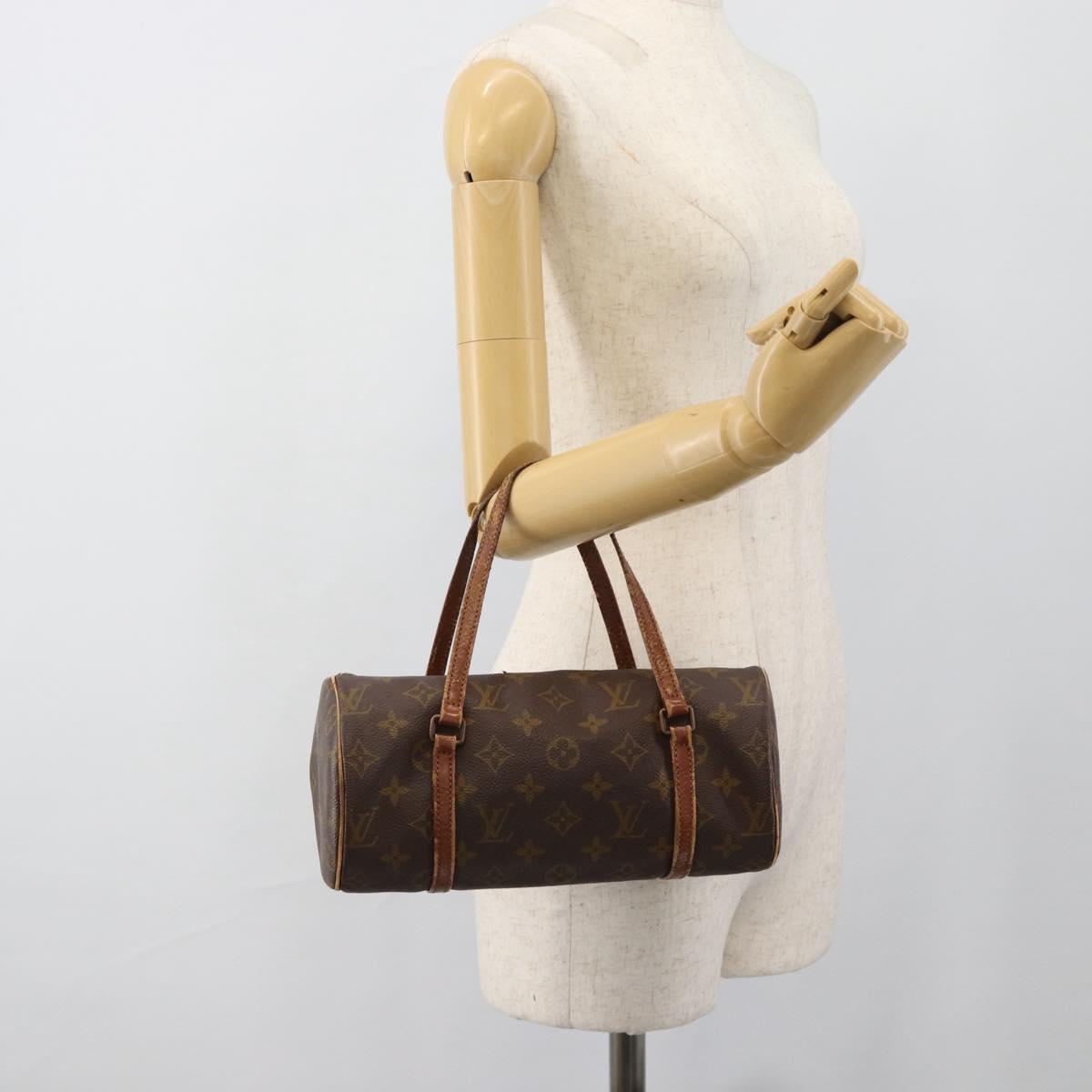 LOUIS VUITTON Monogram Papillon 26 Hand Bag M51386 LV Auth 185983