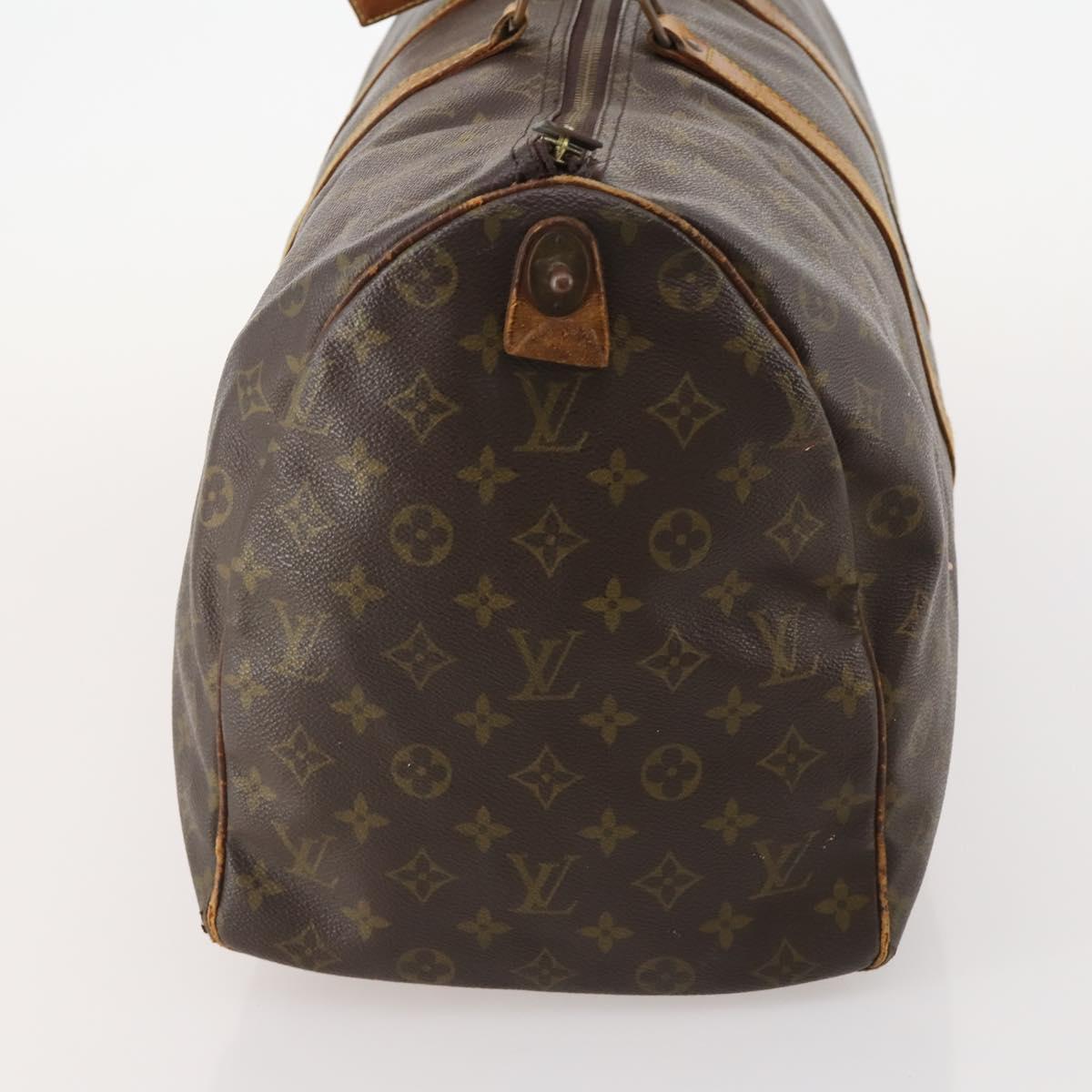 LOUIS VUITTON Monogram Keepall 50 Boston Bag M41426 LV Auth 185984
