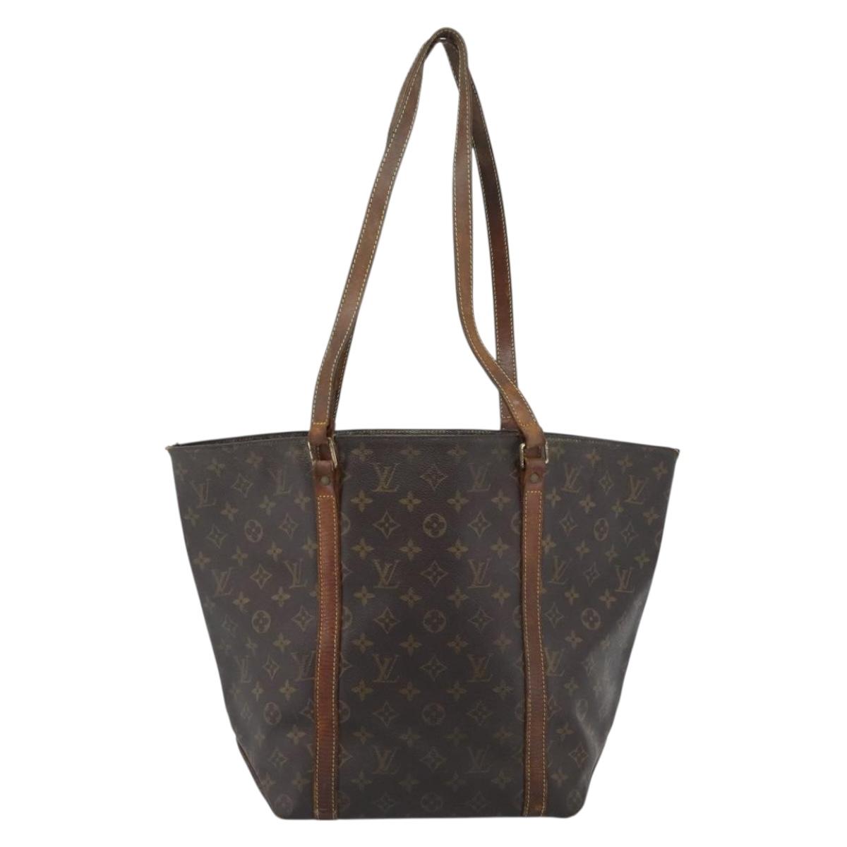 LOUIS VUITTON Monogram Sac Shopping GM Tote Bag M51110 LV Auth 185985