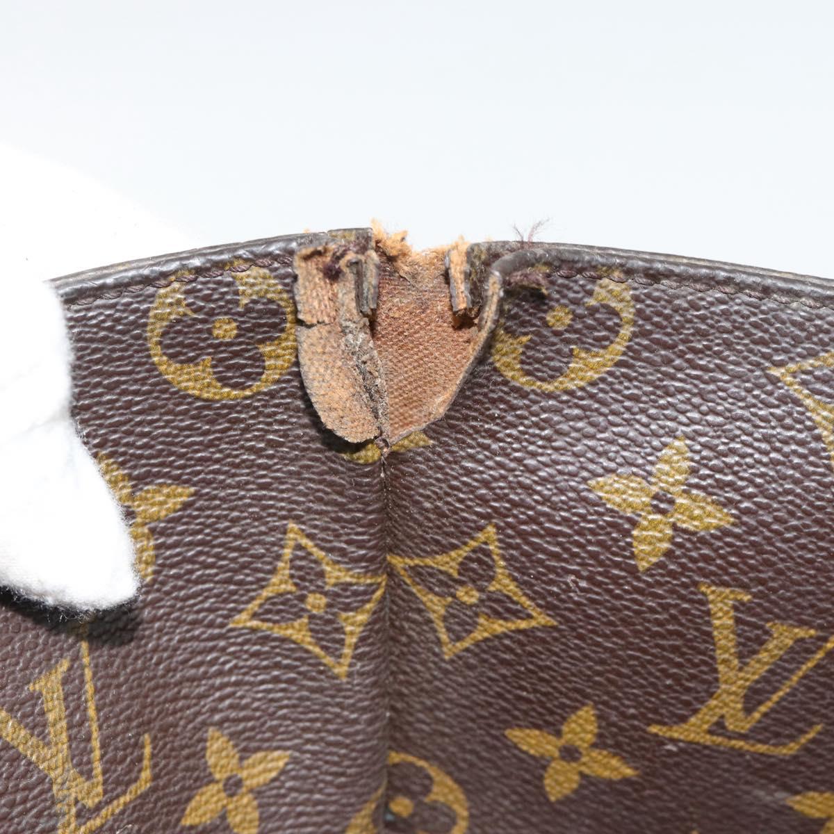 LOUIS VUITTON Monogram Sac Shopping GM Tote Bag M51110 LV Auth 185985