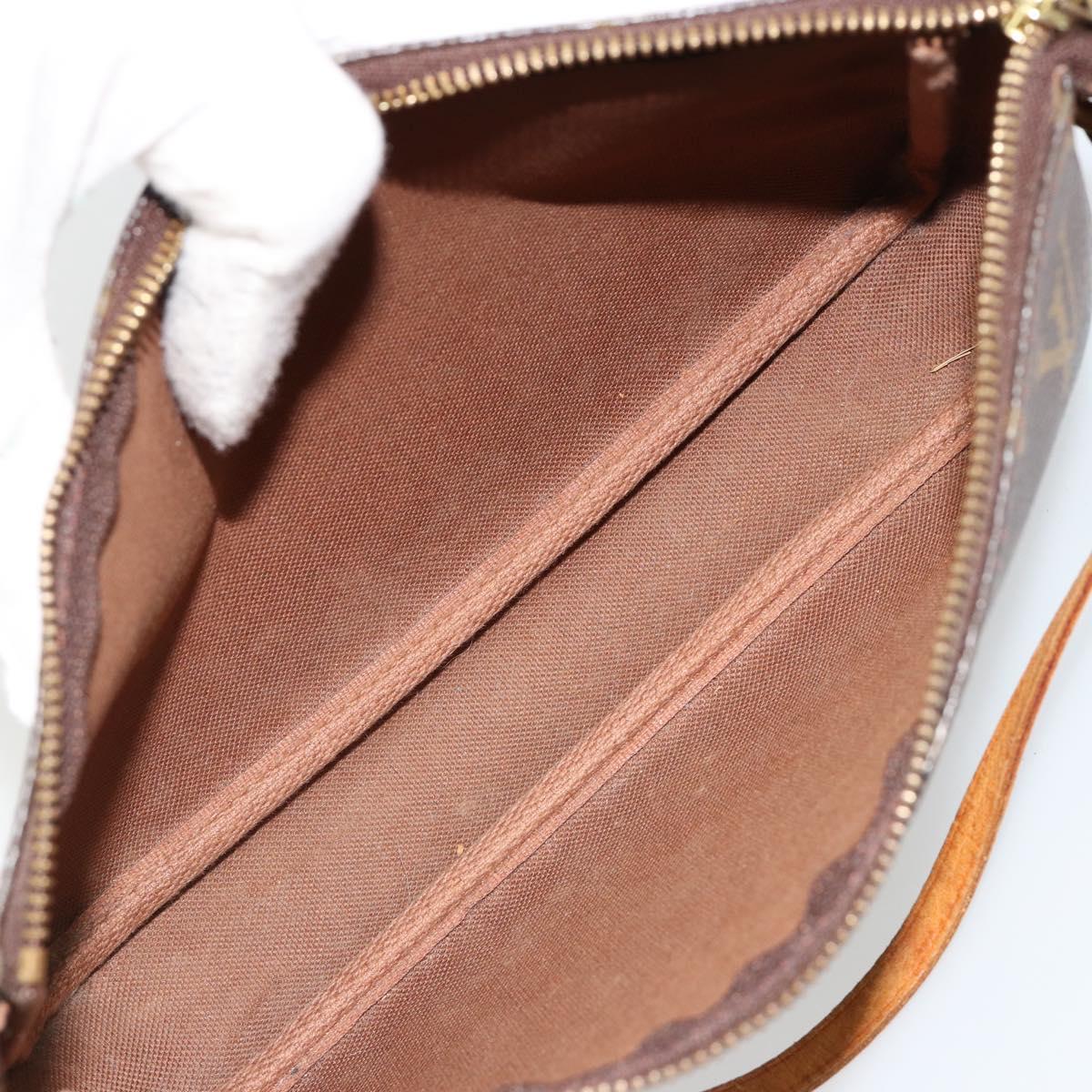 LOUIS VUITTON Monogram Pochette Accessoires Accessory Pouch M51980 Auth 185987A