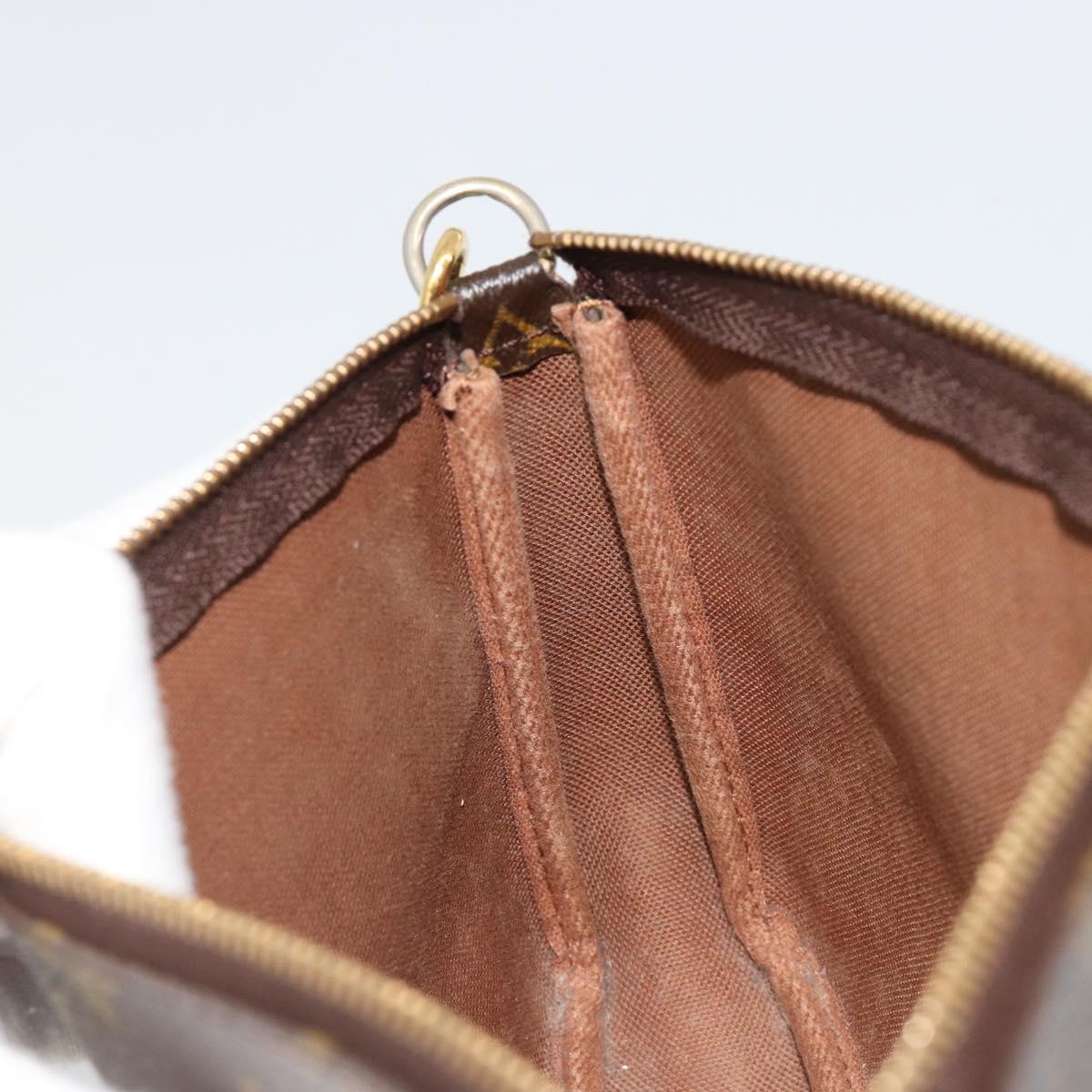 LOUIS VUITTON Monogram Pochette Accessoires Accessory Pouch M51980 Auth 185987A