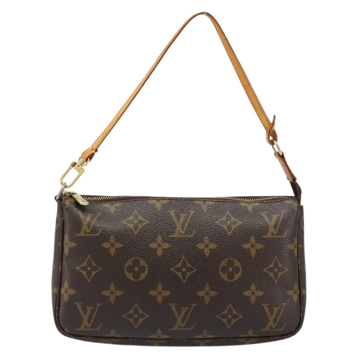 LOUIS VUITTON Monogram Pochette Accessoires Accessory Pouch M51980 Auth 185987A