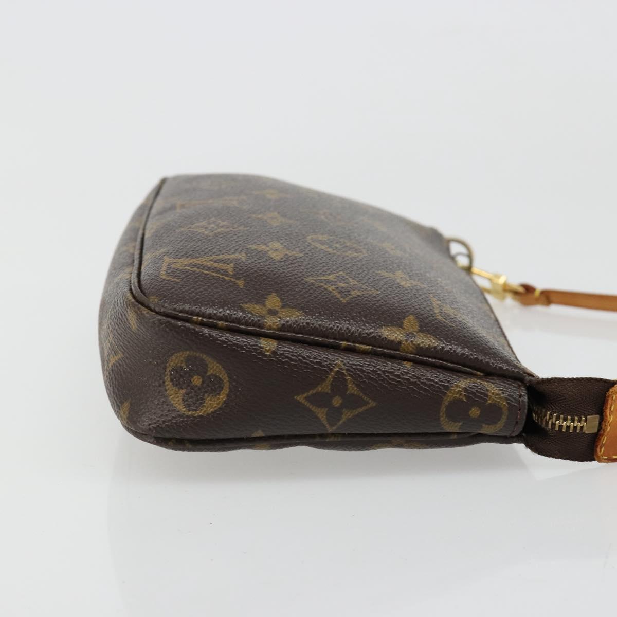 LOUIS VUITTON Monogram Pochette Accessoires Accessory Pouch M51980 Auth 185987A