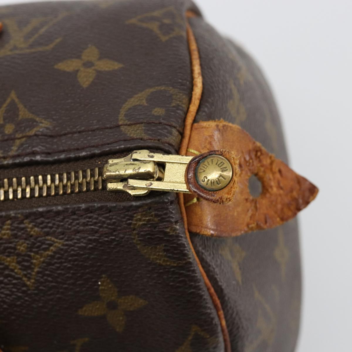 LOUIS VUITTON Monogram Speedy 25 Hand Bag M41528 LV Auth 185988