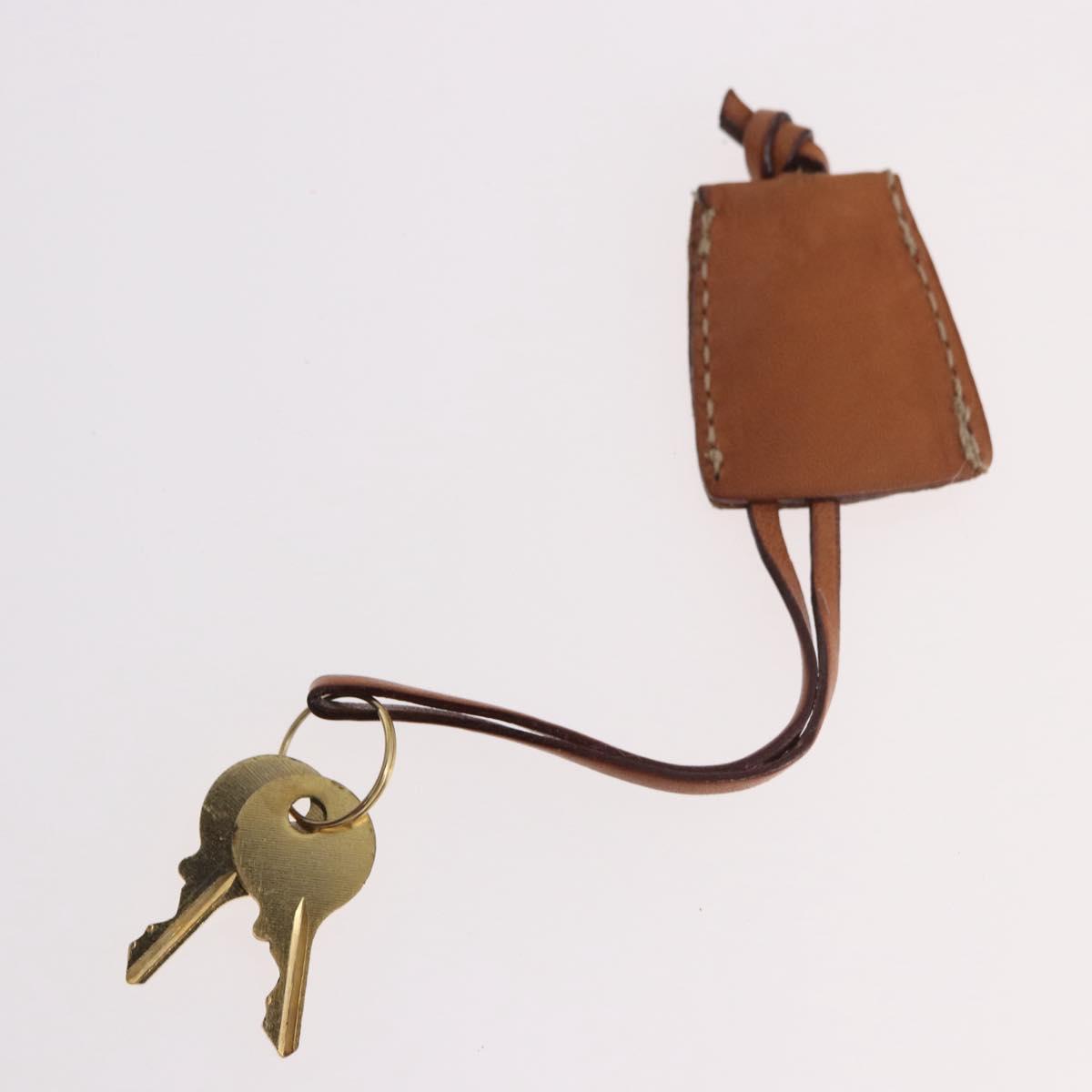 CELINE Macadam Canvas Boston Bag PVC Leather Brown Gold Auth 185992