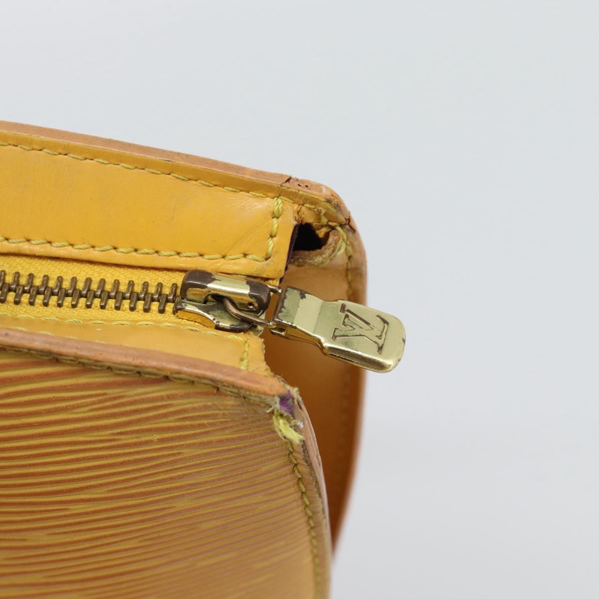 LOUIS VUITTON Epi Saint Jacques Shopping Bag Yellow M52269 LV Auth 185994