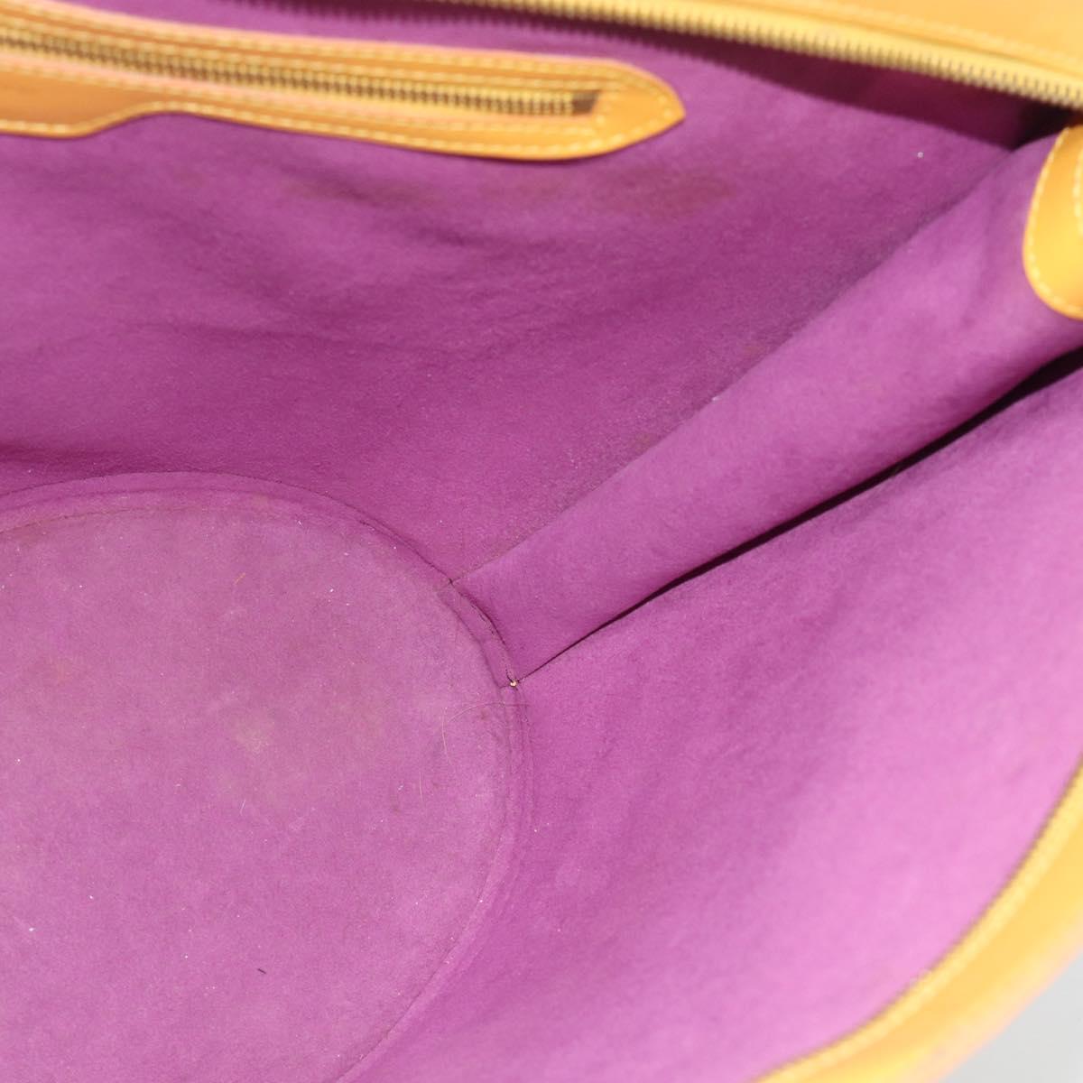 LOUIS VUITTON Epi Saint Jacques Shopping Bag Yellow M52269 LV Auth 185994