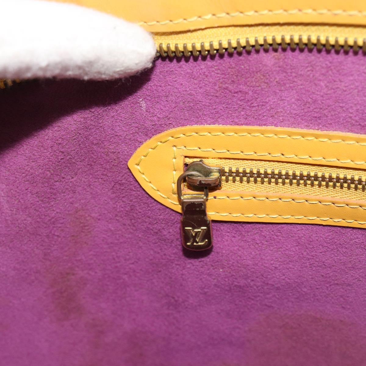 LOUIS VUITTON Epi Saint Jacques Shopping Bag Yellow M52269 LV Auth 185994