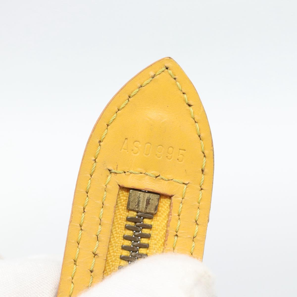 LOUIS VUITTON Epi Saint Jacques Shopping Bag Yellow M52269 LV Auth 185994
