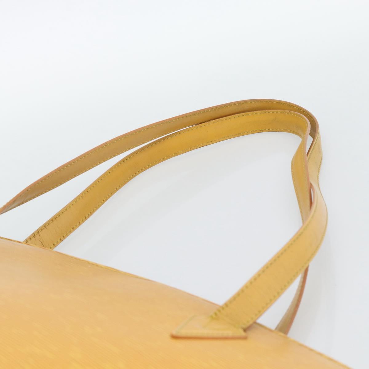 LOUIS VUITTON Epi Saint Jacques Shopping Bag Yellow M52269 LV Auth 185994