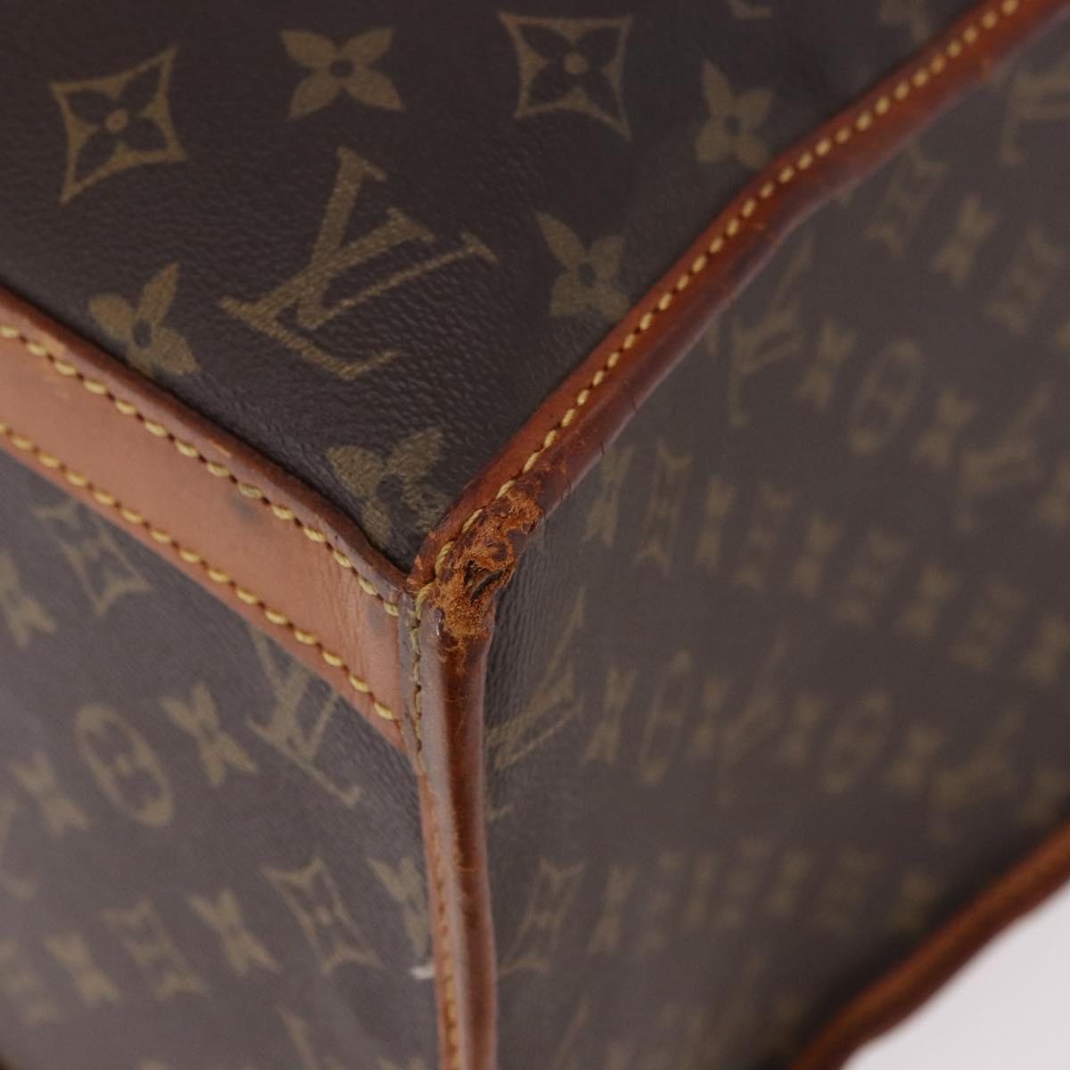 LOUIS VUITTON Monogram Sac Chasseur 55 Boston Bag M41922 LV Auth 186003