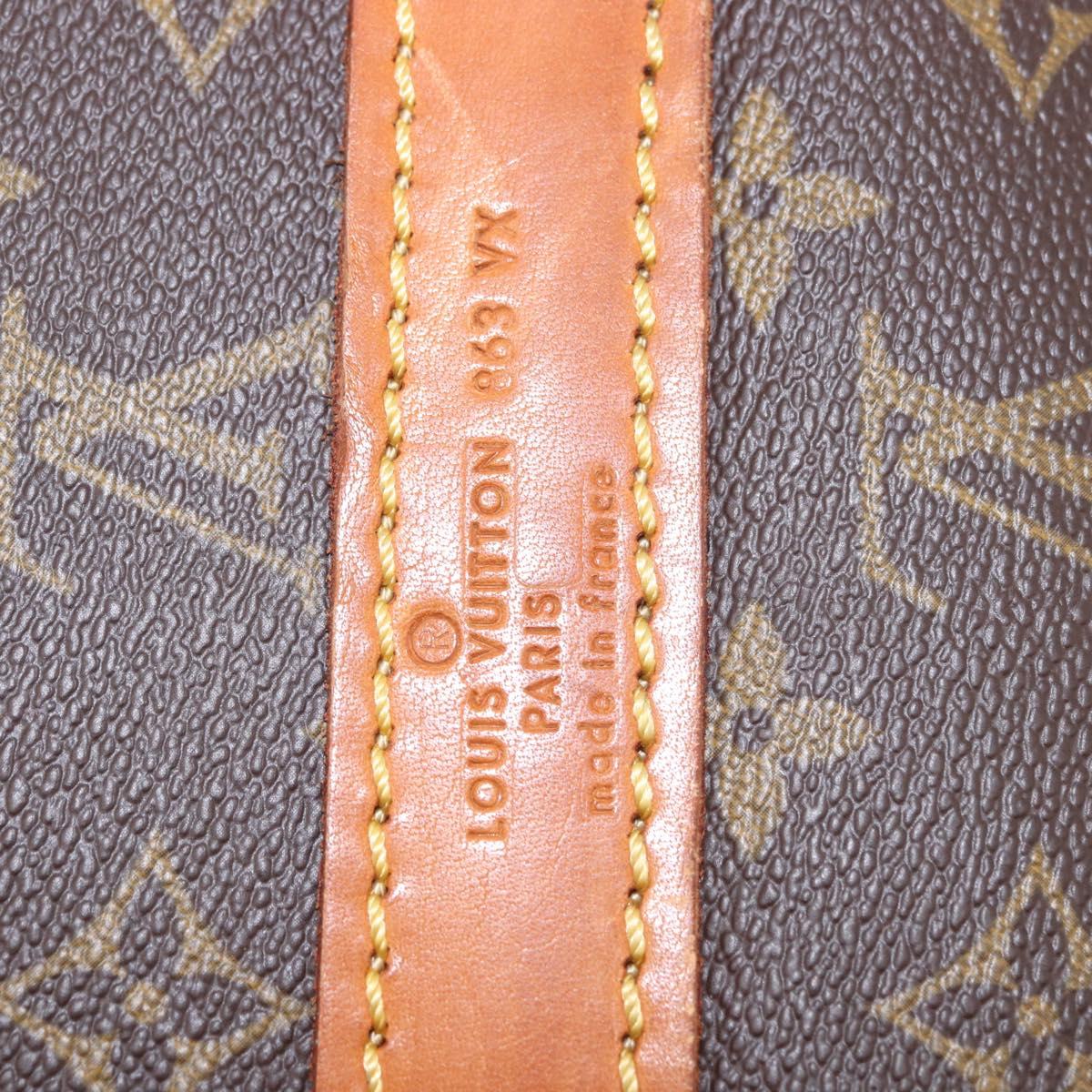 LOUIS VUITTON Monogram Sac Chasseur 55 Boston Bag M41922 LV Auth 186003
