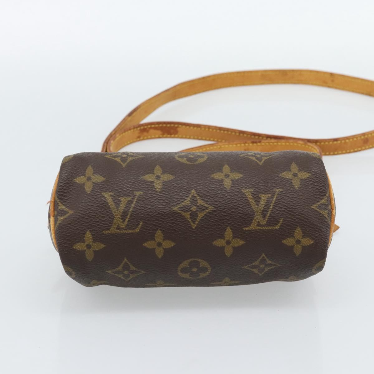 LOUIS VUITTON Monogram Mini Speedy Hand Bag M41534 LV Auth 186004