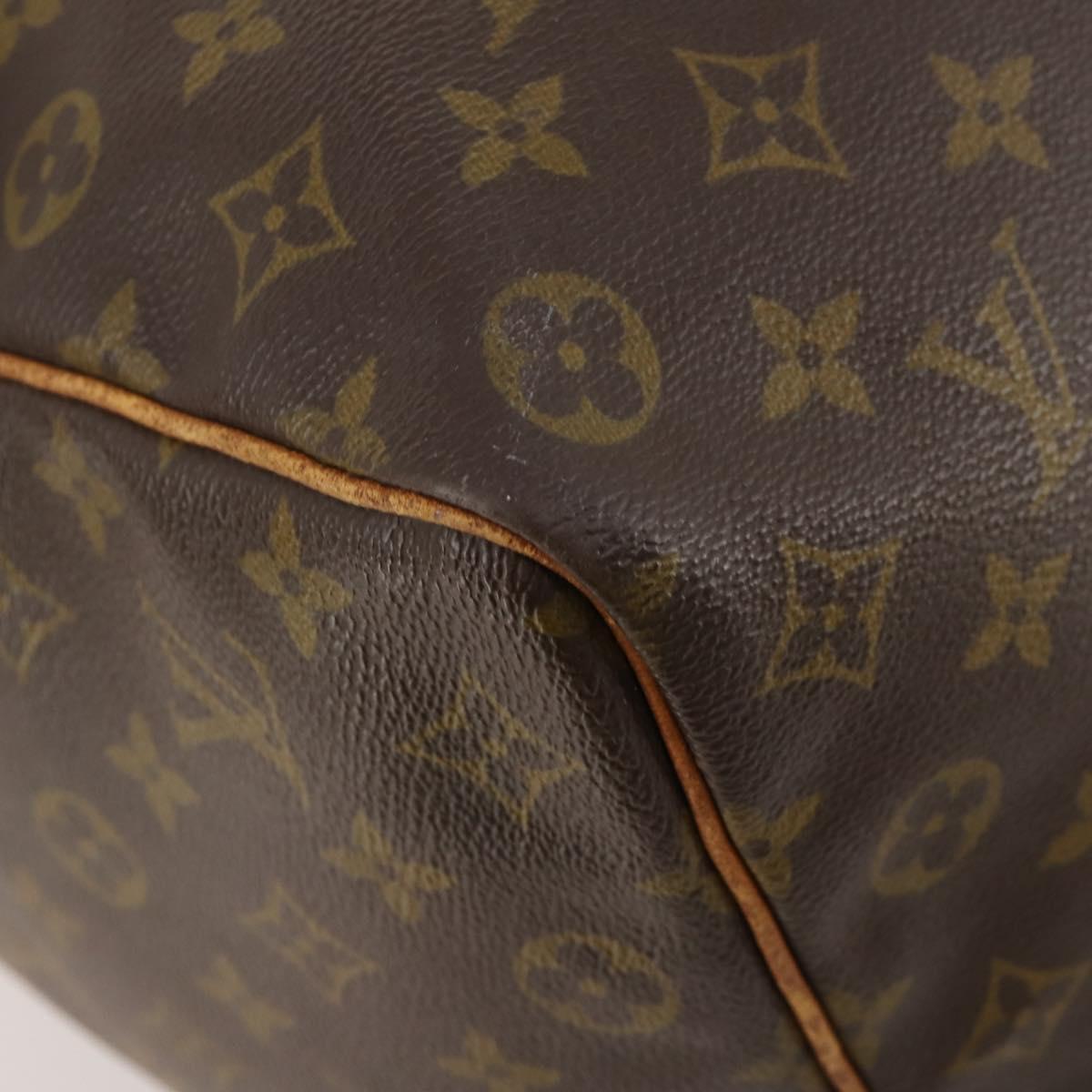 LOUIS VUITTON Monogram Keepall 50 Boston Bag M41426 LV Auth 186010