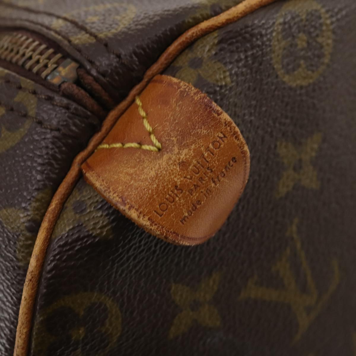 LOUIS VUITTON Monogram Keepall 50 Boston Bag M41426 LV Auth 186010