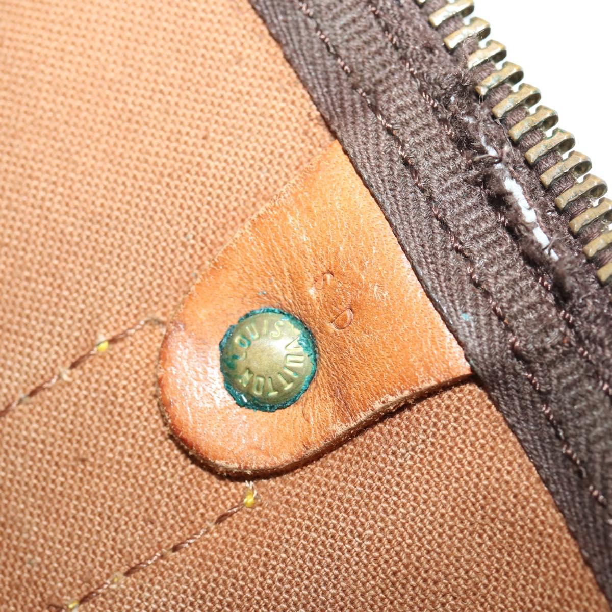 LOUIS VUITTON Monogram Keepall 50 Boston Bag M41426 LV Auth 186010