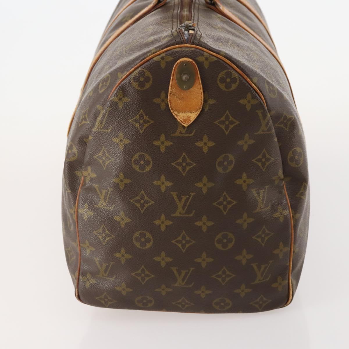 LOUIS VUITTON Monogram Keepall 50 Boston Bag M41426 LV Auth 186010
