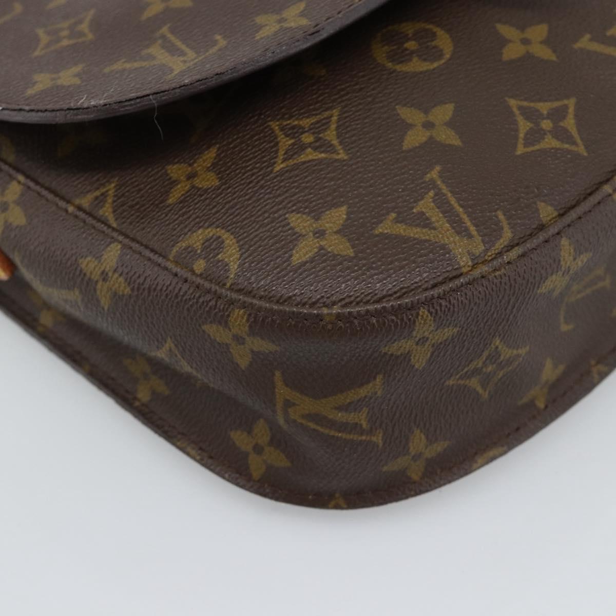 LOUIS VUITTON Monogram Saint Cloud GM Shoulder Bag M51242 LV Auth 186028