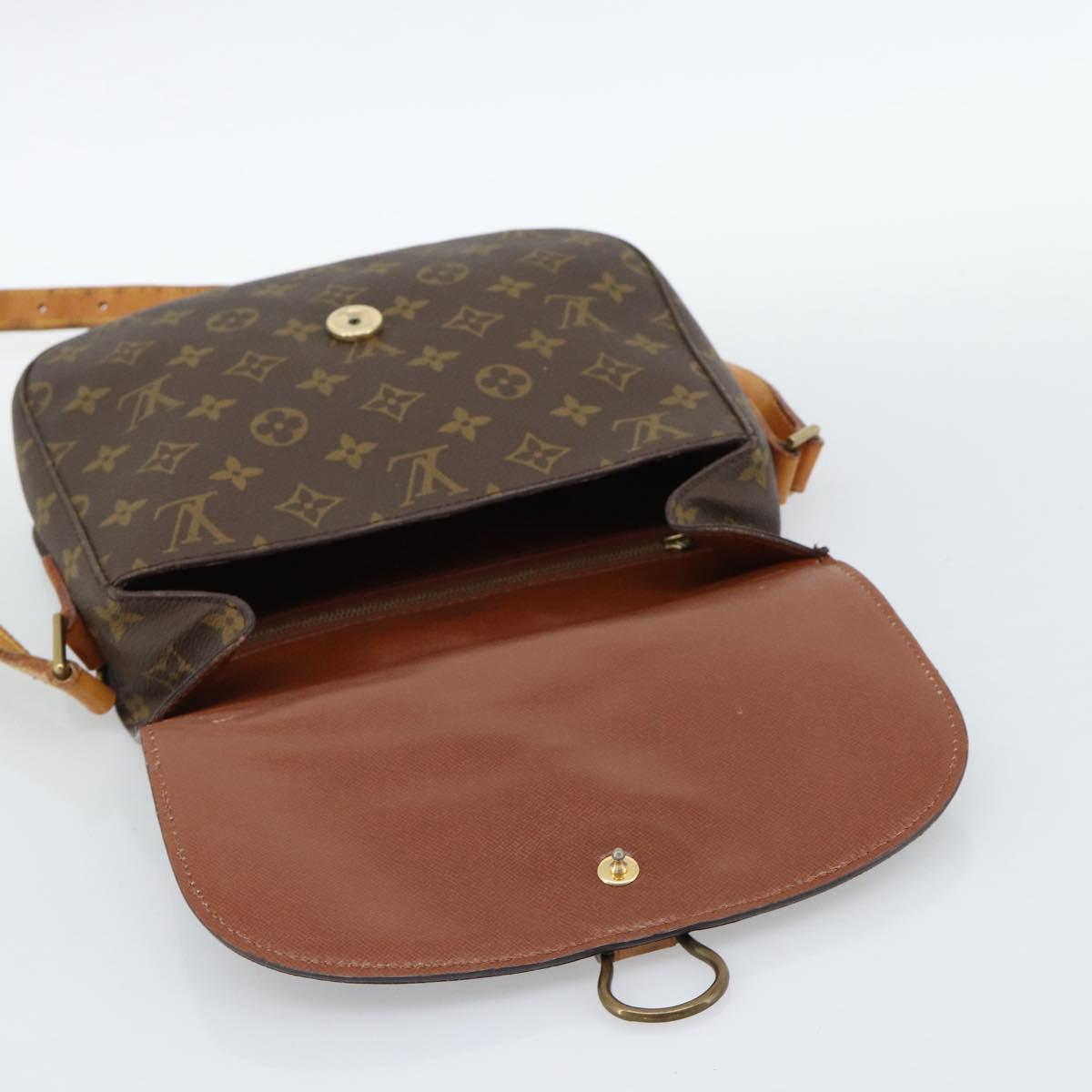 LOUIS VUITTON Monogram Saint Cloud GM Shoulder Bag M51242 LV Auth 186028