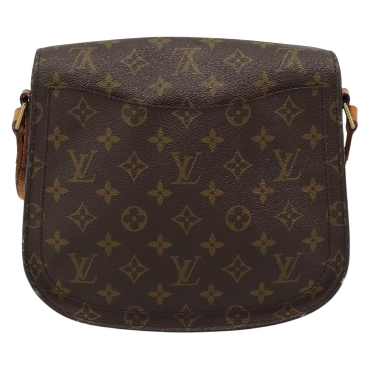 LOUIS VUITTON Monogram Saint Cloud GM Shoulder Bag M51242 LV Auth 186028