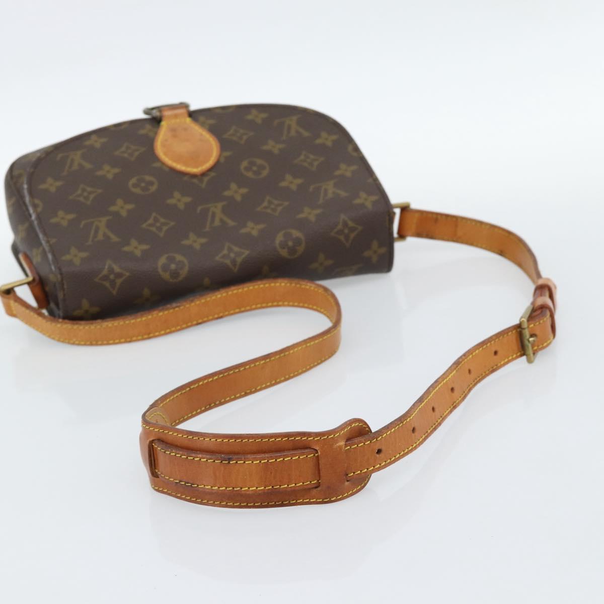 LOUIS VUITTON Monogram Saint Cloud GM Shoulder Bag M51242 LV Auth 186028