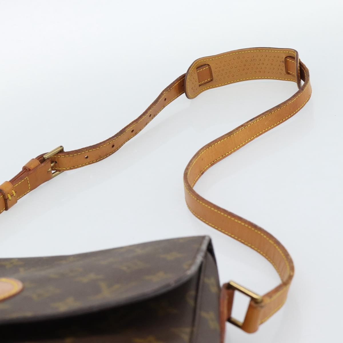 LOUIS VUITTON Monogram Saint Cloud GM Shoulder Bag M51242 LV Auth 186028