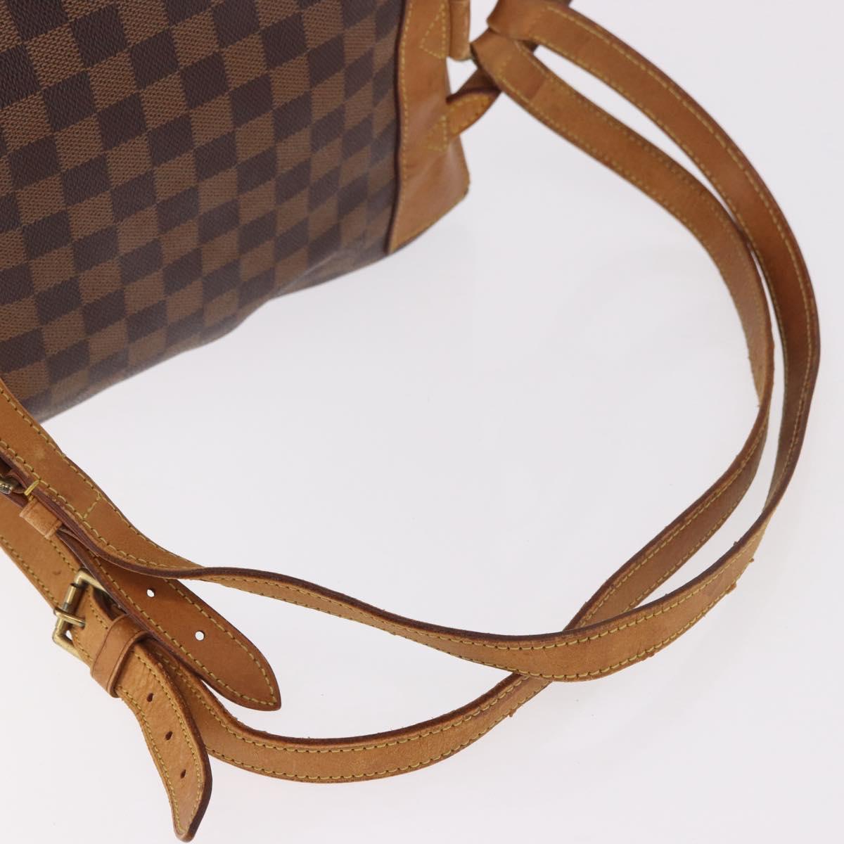 LOUIS VUITTON Damier Ebene Arlucan Backpack N99038 LV Auth 186030