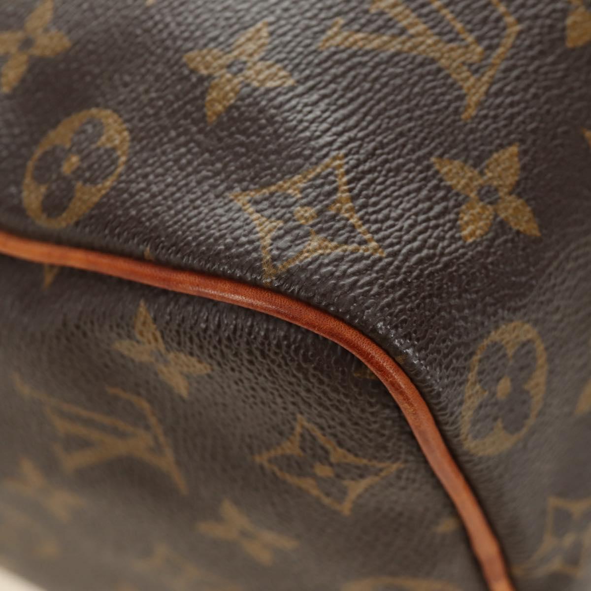 LOUIS VUITTON Monogram Speedy 25 Hand Bag M41528 LV Auth 186035SAV