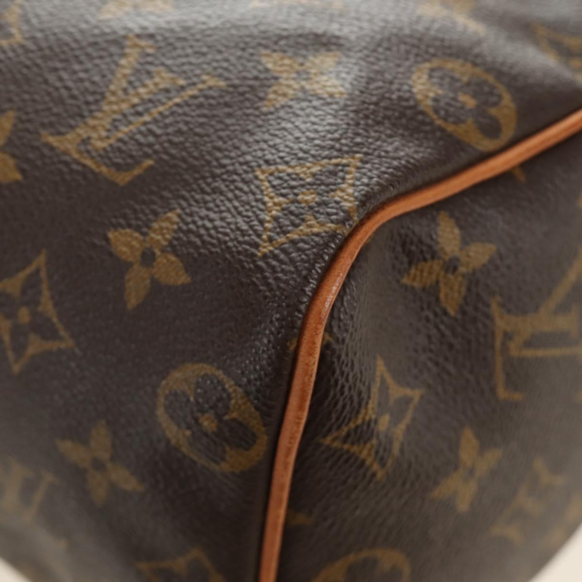 LOUIS VUITTON Monogram Speedy 25 Hand Bag M41528 LV Auth 186035SAV