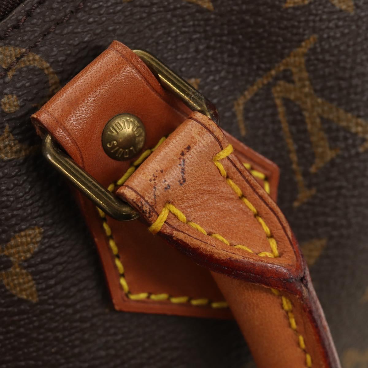 LOUIS VUITTON Monogram Speedy 25 Hand Bag M41528 LV Auth 186035SAV