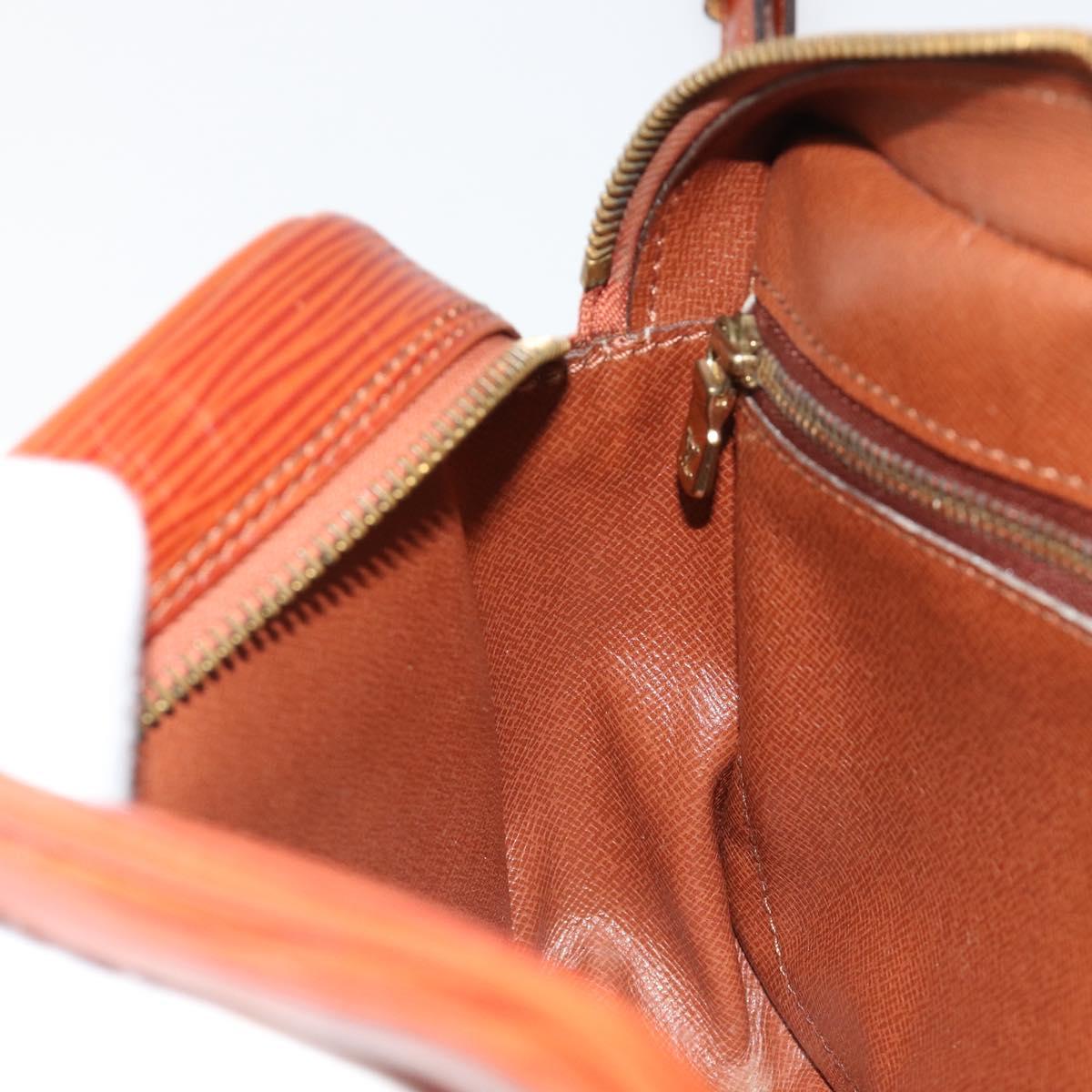 LOUIS VUITTON Epi Trocadero 23 Shoulder Bag Brown M52313 LV Auth 186055